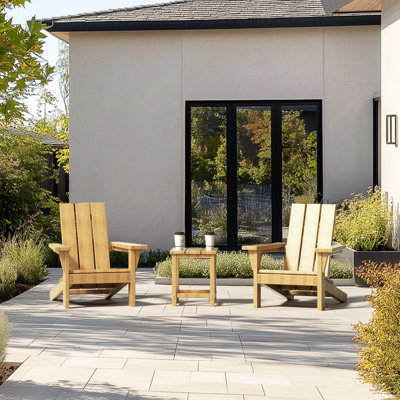 Ensemble de conversation moderne 3 pièces Adirondack