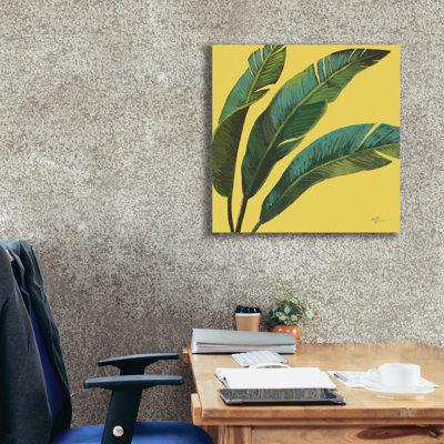 «Welcome To Paradise 11» par Janelle Penner, art mural sur toile, 26 po x 26 po