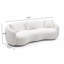 Mid Century Modern Curved Oversized Sofacama for Living Room, Bedroom, Office-131446854