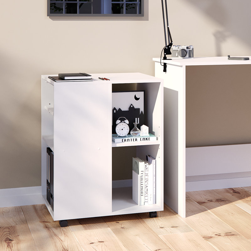 Calex 59.4cm Wide Mobile File Cabinet