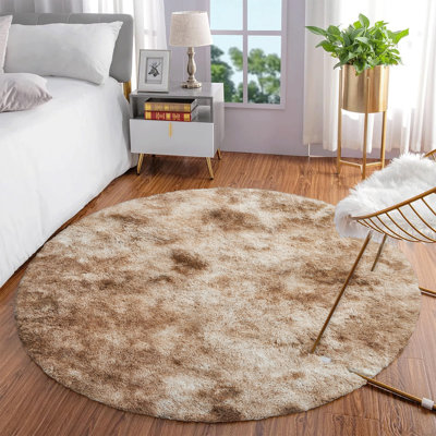 Alexxis Standard Shag 120cm X 120cm Area Rug