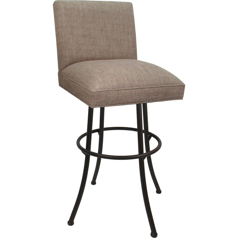 Cuve, Beige/brun, Tabouret de bar (siège d’une hauteur de 30 po), Black