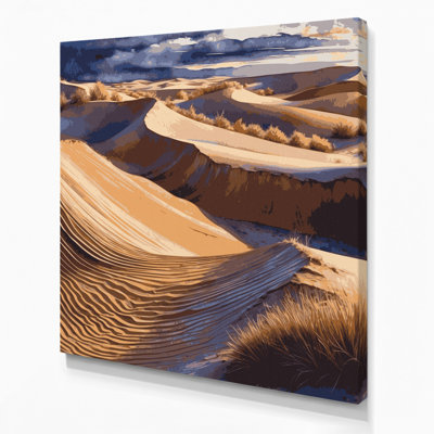 Art mural sur toile noir Southwestern