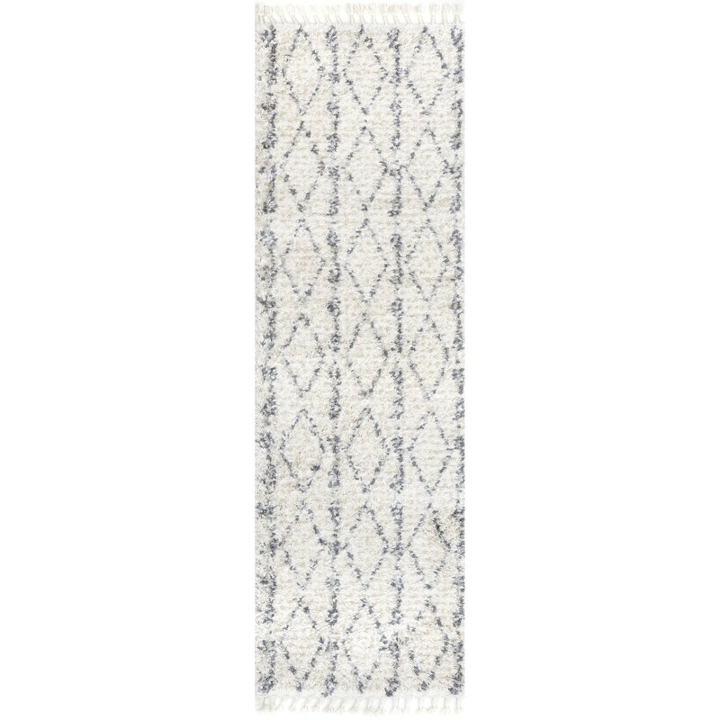 Geometric Indoor Rug, Runner 2' 6" x 8' 8"