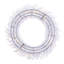 Couronne artificielle épinette blanche Sparkle-2108932224