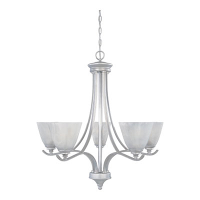 Lustre classique/traditionnel ombré 5 lumières Holm