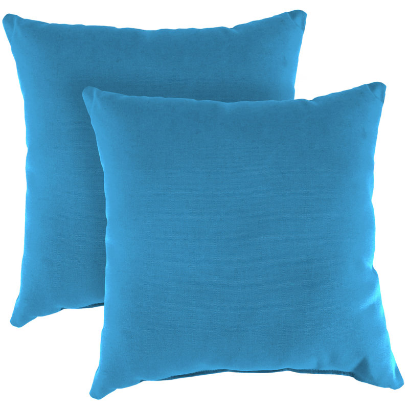 Sunbrella Outdoor Throw Pillow, Canvas Capri Sunbrella® Canvas