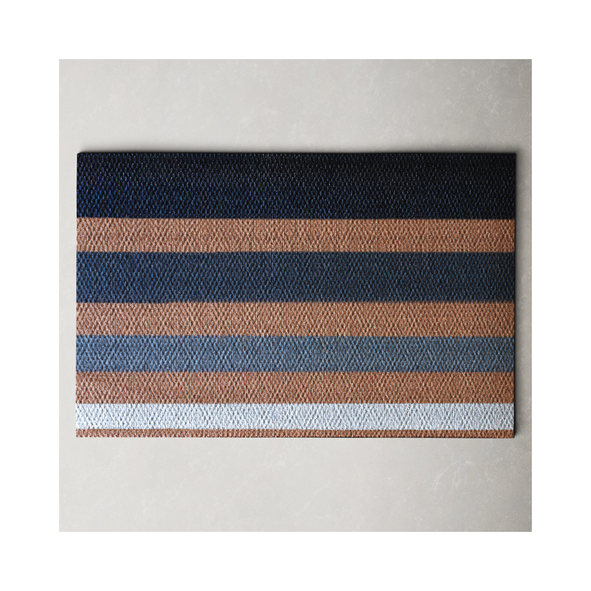 Neighburly Non-Slip Striped Doormat