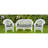 Outdoor Wicker Cushion Set for Bench and 2 Seats-986222423