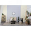 Miroir mural circulaire 20 "x 20" avec cadre en bois, miroir mural pour salon, salle à manger, vestibule, salle de bain, bureau-1374829509