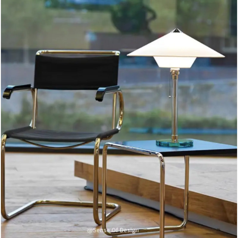  Lampe de table en verre Astral Bauhaus | Éclairage élégant pour le salon