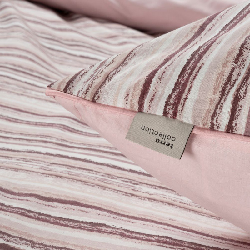 Striped Duvet Cover Set with Pillowcases