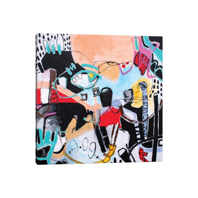 Where The Treasure Is Hidden By Misako Chida - Wrapped Canvas Art Prints by Misako Chida - Wrapped Canvas Gallery-Wrapped Canvas Giclée