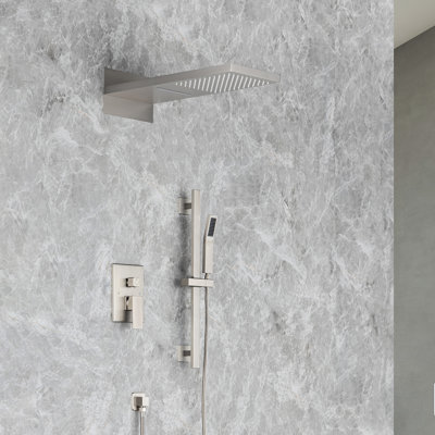 Diverter Complete Shower System with Rough in-Valve
