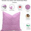 Housse de coussin Fabividine Floral Home Decor - Tissu de haute qualité, rose-109666369
