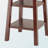 Ilianne High Table with Saddle Seat Counter Stools, Walnut-510153957
