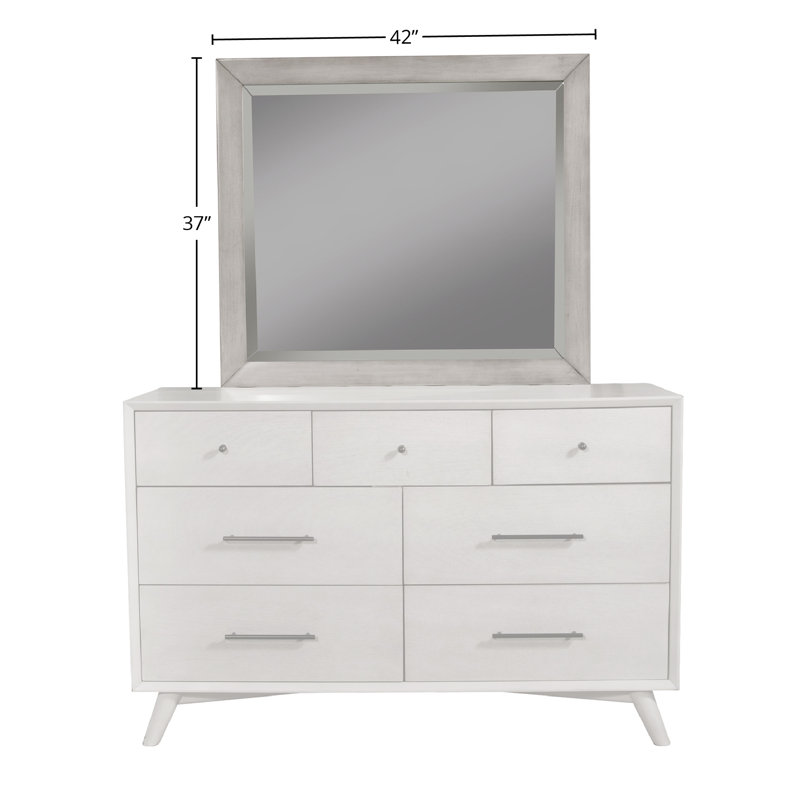 Miroir de commode Williams, Gris