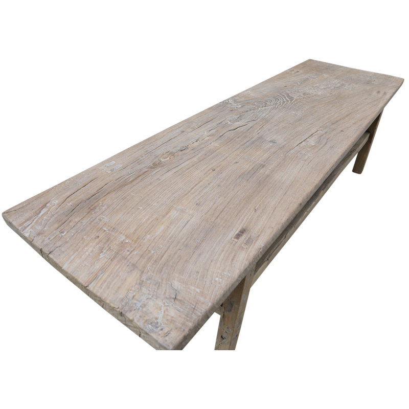 Solid Wood Coffee Table, 18" H x 69" L x 33" W