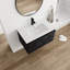 Meuble-lavabo simple 30 po avec comptoir en céramique