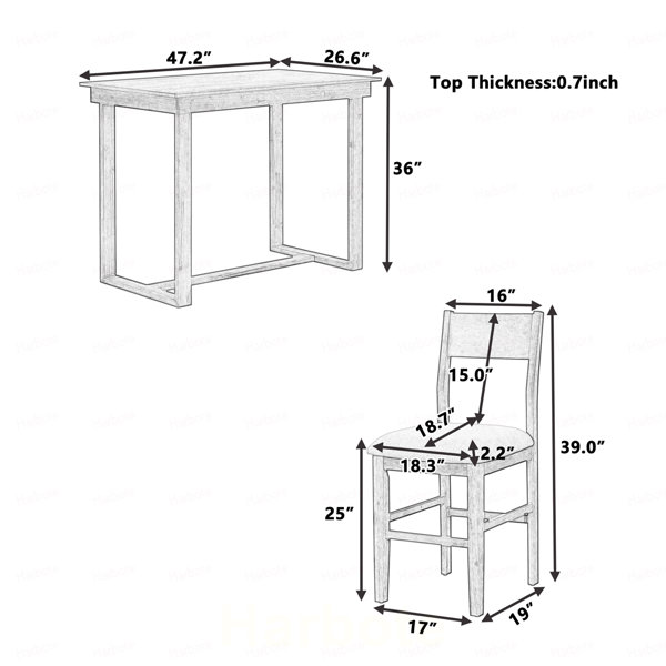Dimensions du produit