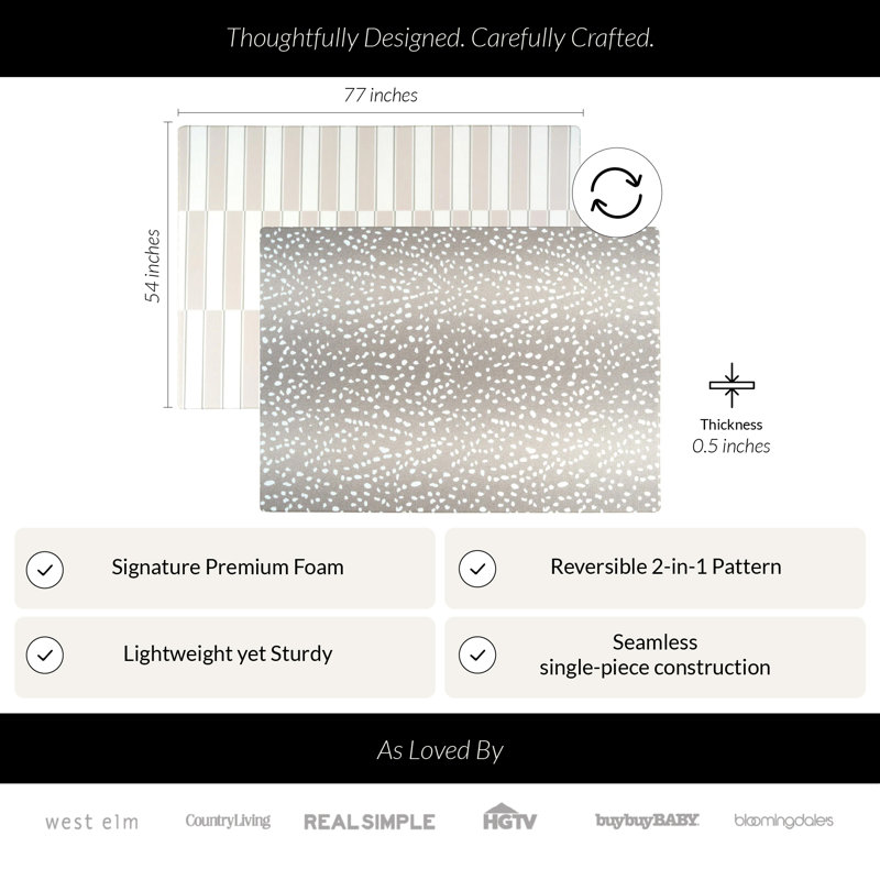 Antelope Foam Playmat, Gray