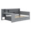 Lit de jour avec 3 tiroirs, ports USB et bureau-536035915