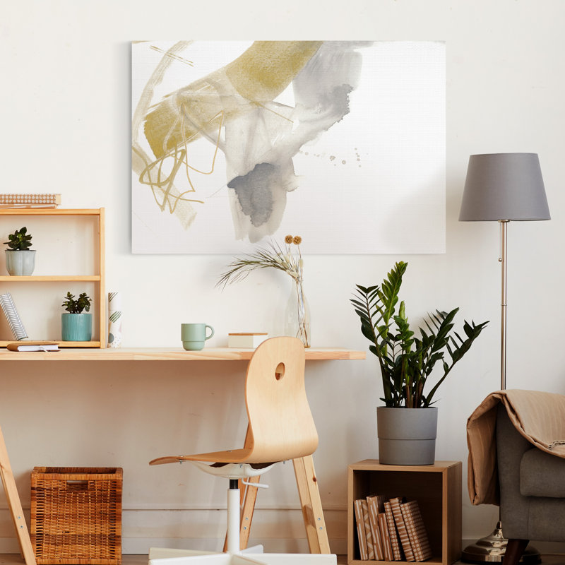 Reproduction d’art sur toile tendue « exploration IX », H 36 po x l 24 po x P 1 po