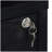 Geary Black 3-Shelf Bookcase USB And Lockable Drawer-2026987686