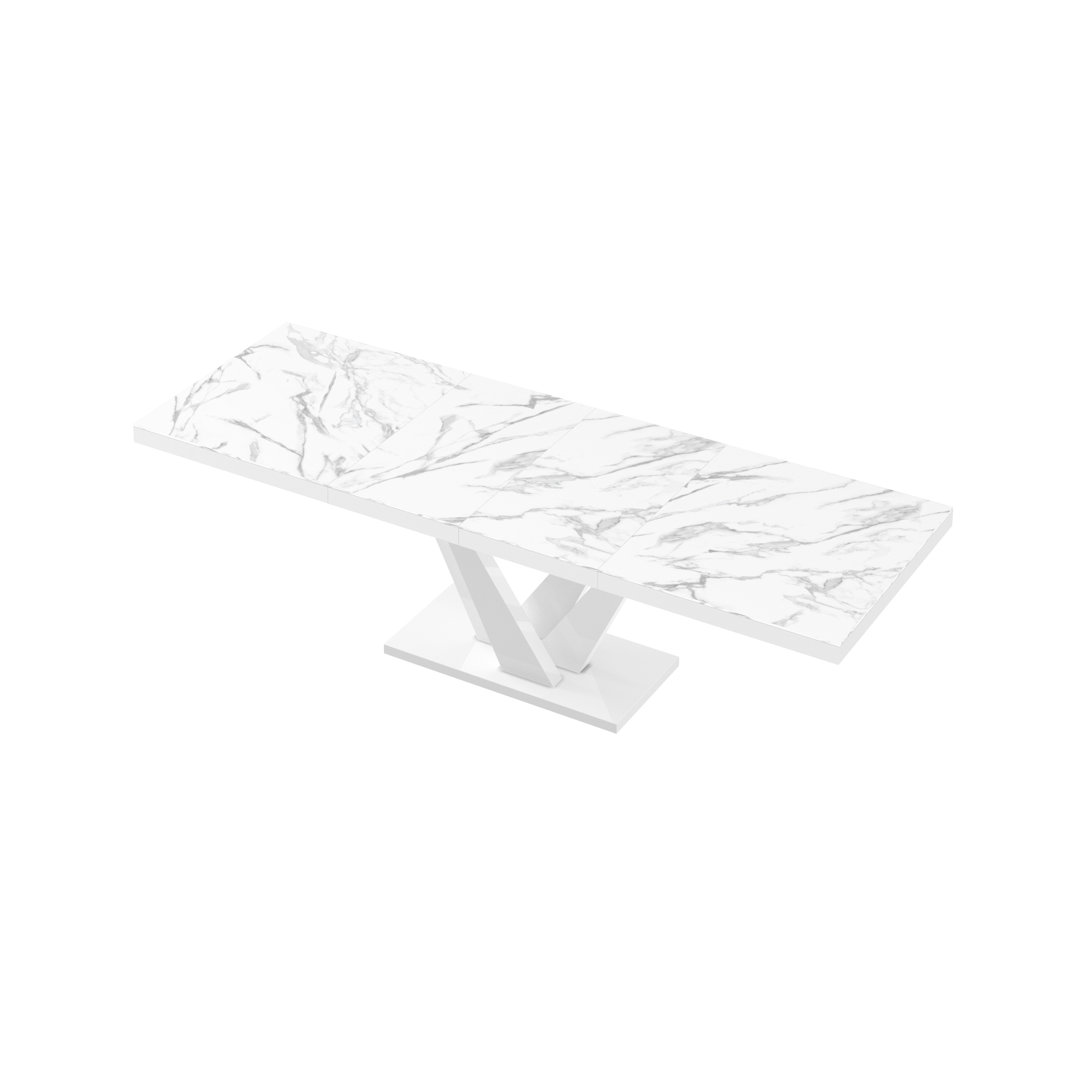 160cm Solid Oak Pedestal Dining Table