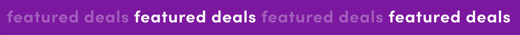 Featured deals