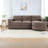 Sectionals With Storage Usb, Chenille 84.6 Inch Modern Home Sofa