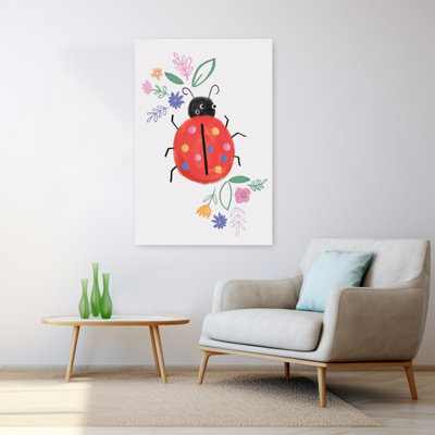 Ldt208, mignon, créature, coccinelle, enfants, reproduction, art contemporain moderne, coccinelle, coccinelle