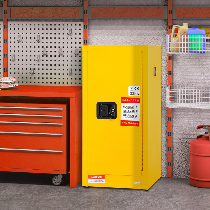 Armoire de sécurité en acier galvanisé