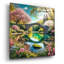  «Round Bridge - Magical Place» par Rey Klimt, art mural en verre acrylique-1935096261