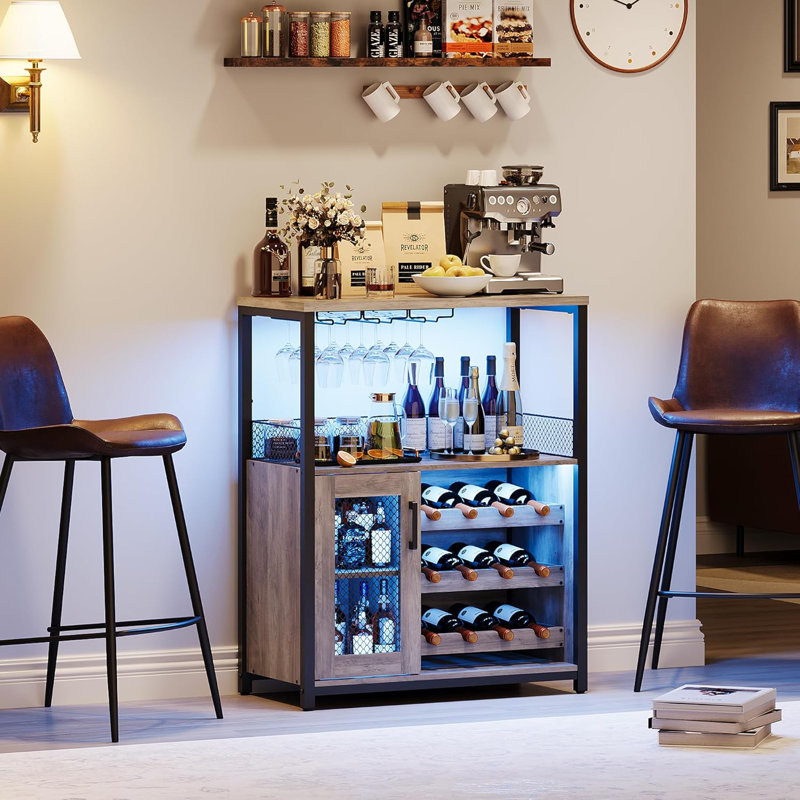 69cm Bar Cabinet, Cream