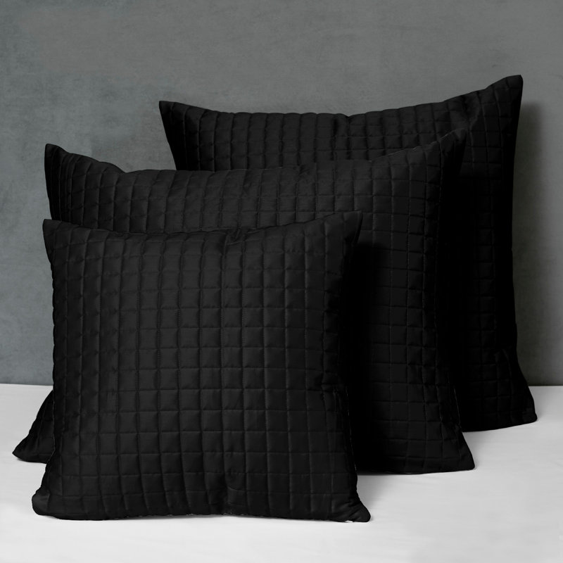 Masaccio Sham, Standard Sham, Black