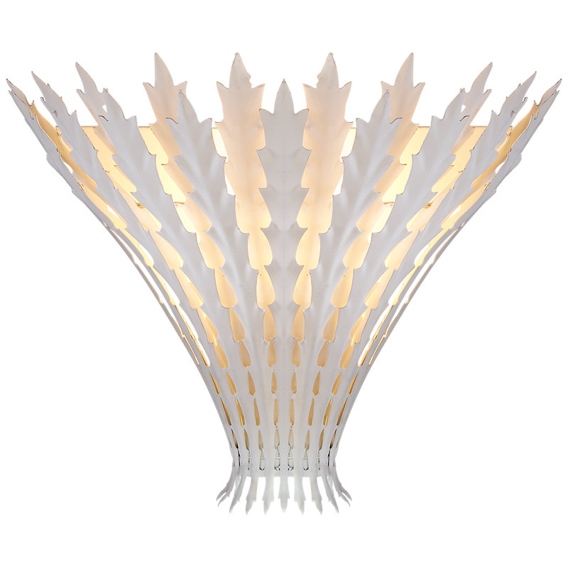 AERIN Hampton Wall Light, Plaster White