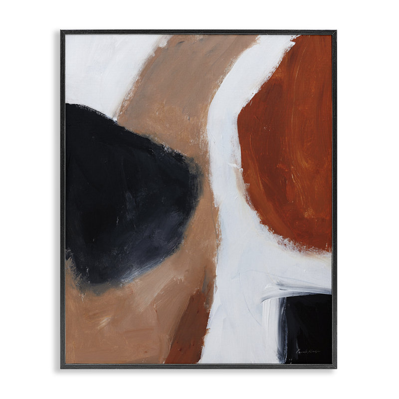«Rare Earth Tones», estampe numérique par Pamela Munger, Giclée encadrée noir minuit, H 14 po x l 11 po