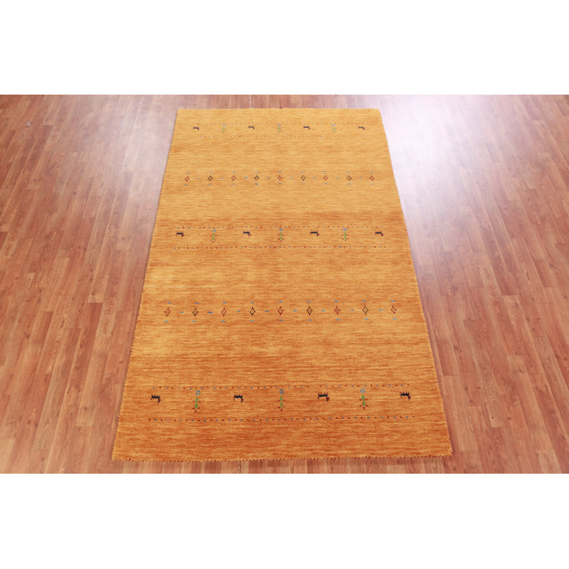 Tapis oriental petits animaux Gabbeh 5 x 8