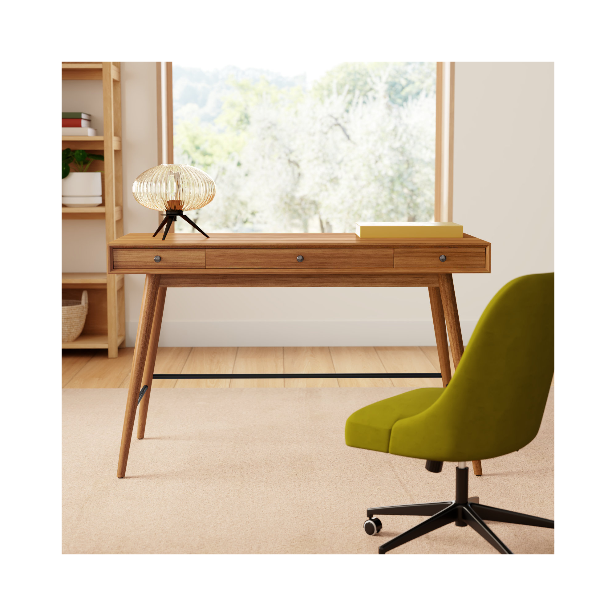 Andersen Writing Desk, Brown