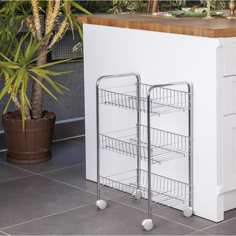 Metal Kitchen Cart