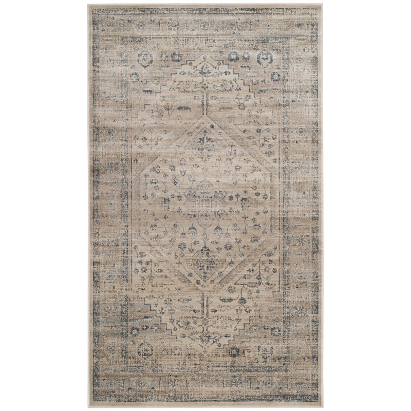 Tapis oriental performance rétro Lizotte, Rectangle 9 pi x 12 pi