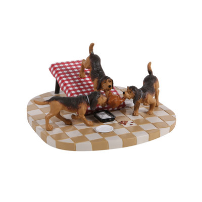 Figurine de département de Turquie pour les chiens Bumpus