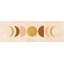 Moon Phases Cycle by Marmont Hill - Wrapped Canvas Panoramic Painting-1934094585