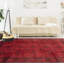 Tapis unique en laine noué à la main 6 pi 7 po x 9 pi 8 po nouvel âge Octaviana