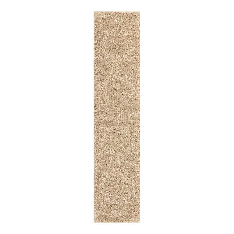 Indoor/Outdoor Traditional Area Rug, Runner 2'7" x 12'