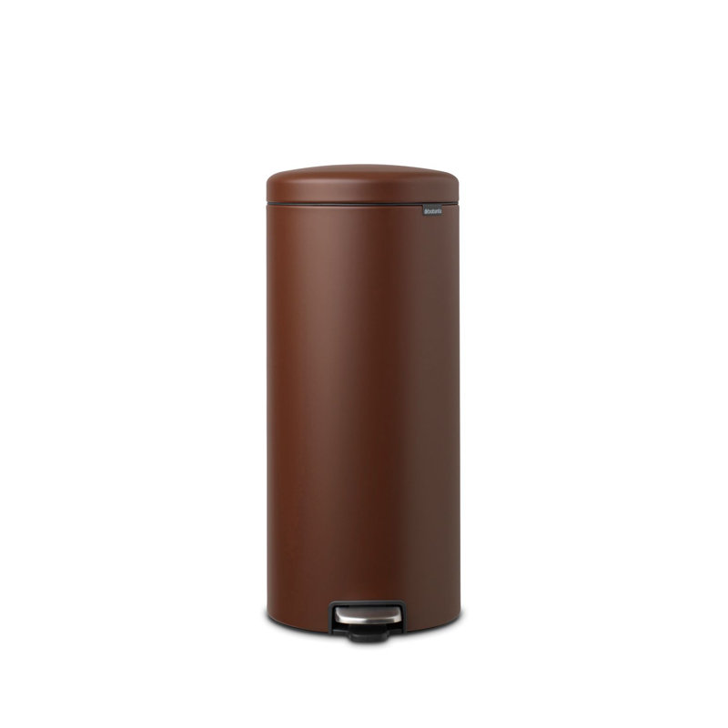 Brabantia NewIcon Soft Closing Pedal Bin, 5 L, Warm Copper