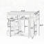 Outdoor Solid Wood Extendable Kitchen Island with Stainless Steel Top Grill Table-921543903