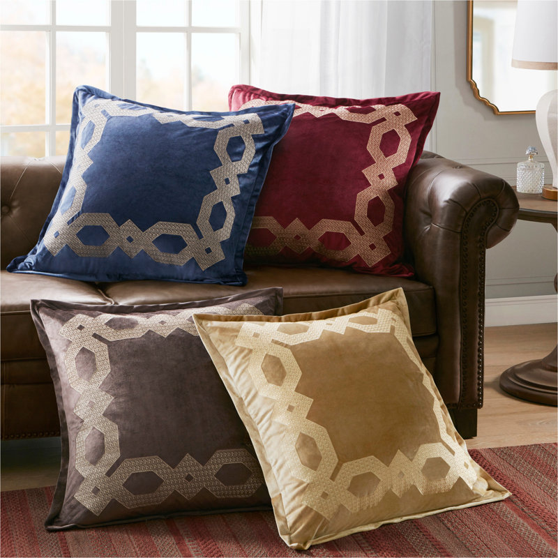 European Pillow Sham Navy 26x26"