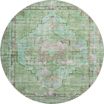 Premium Machine Washable Lubbers AMF1730 Global Rug